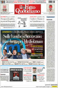 Portada de Il Fatto Quotidiano (Italia)