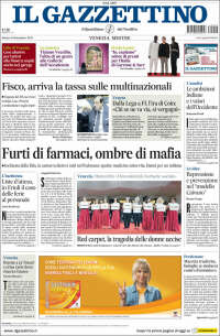 Portada de Il Gazzettino (Italia)