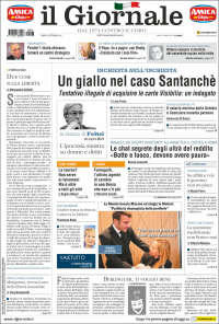 Portada de il Giornale (Italia)