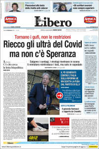 Portada de Libero (Italia)