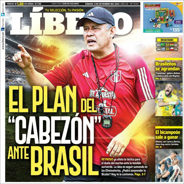 Portada de Líbero (Per&uacute;)