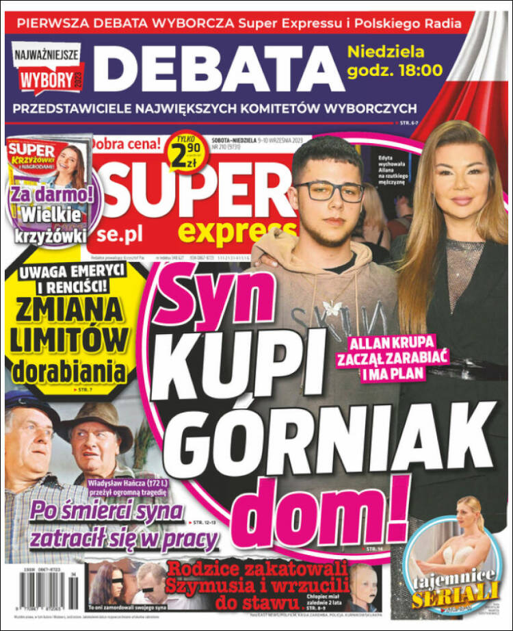 Portada de Super Express (Polonia)