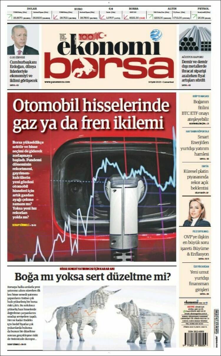 Portada de Dünya (Turqu&iacute;a)