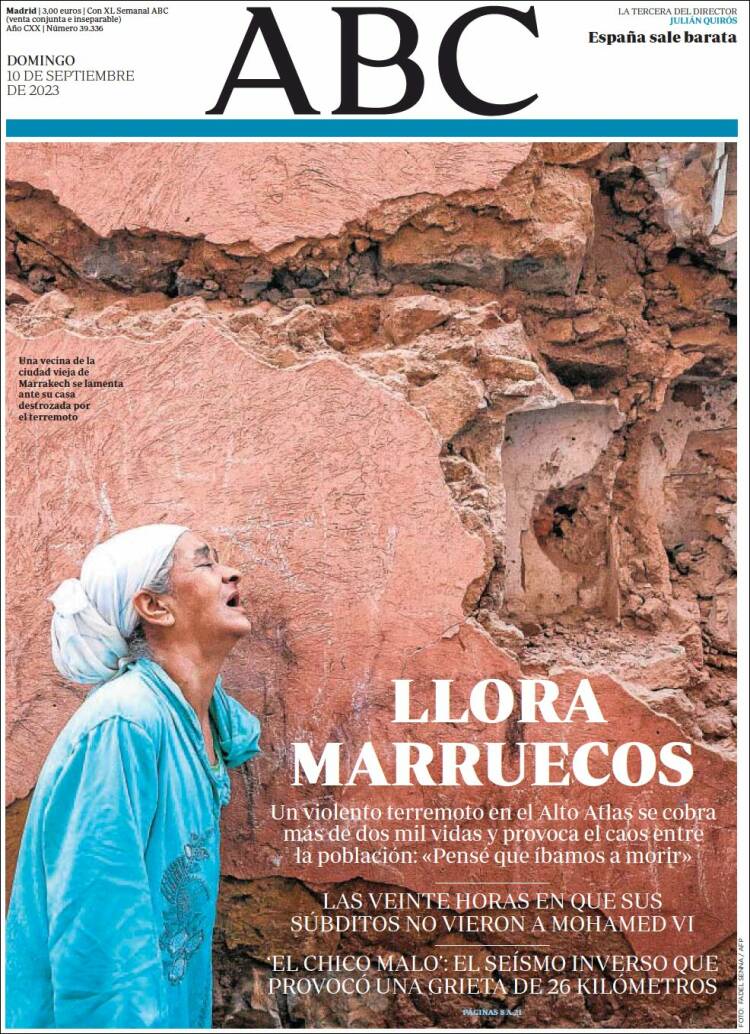 Portada de ABC (España)