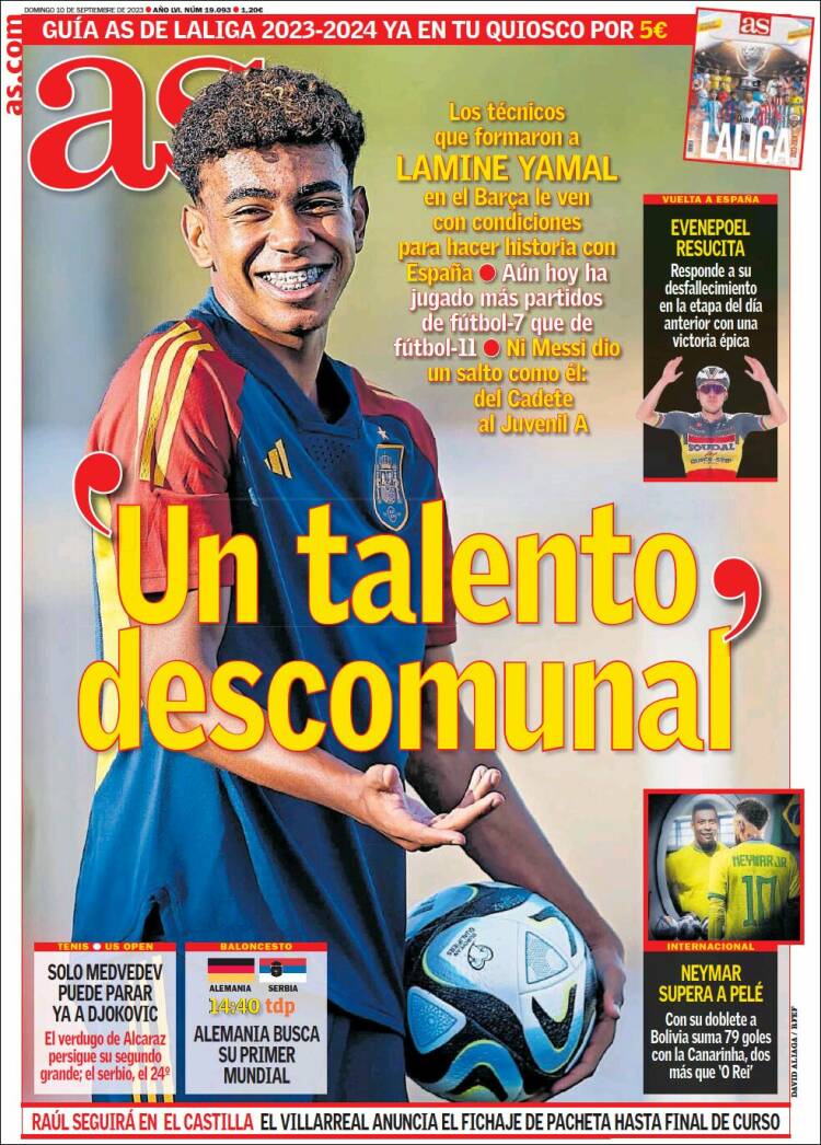 Portada de As (España)