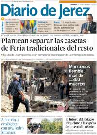 Portada de Diario de Jerez (España)
