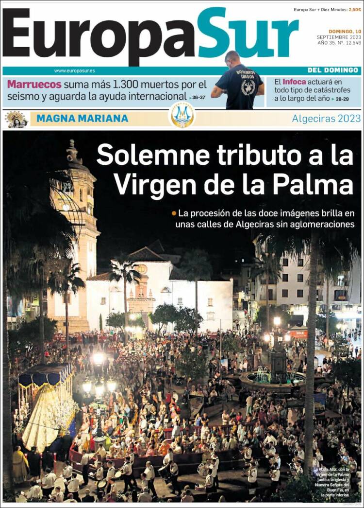 Portada de Europa Sur (España)