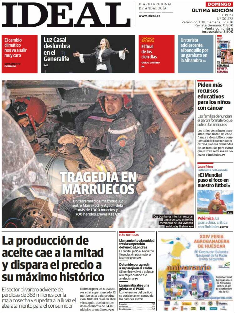 Portada de Ideal (España)