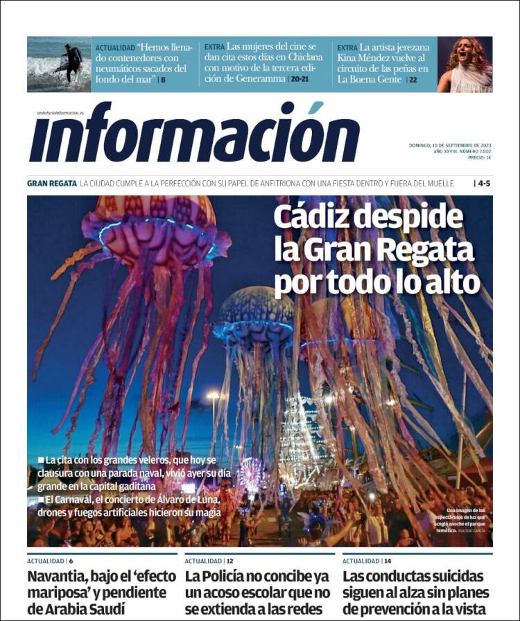 Portada de Información - Jerez (España)