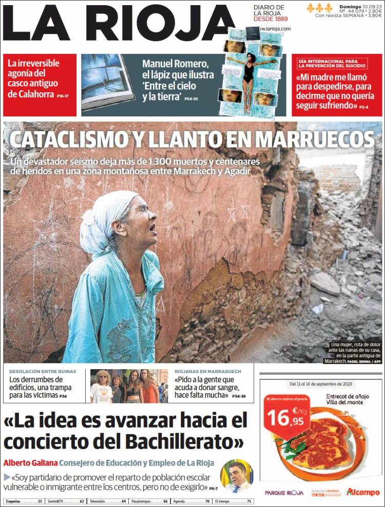 Portada de La Rioja (España)