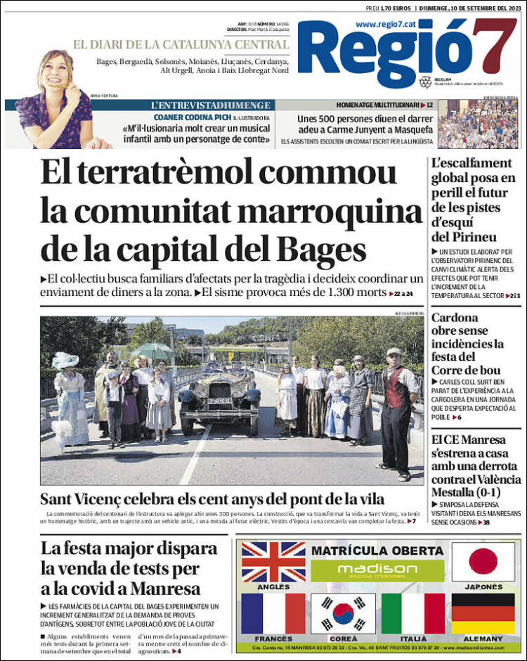Portada de Regio7 (España)
