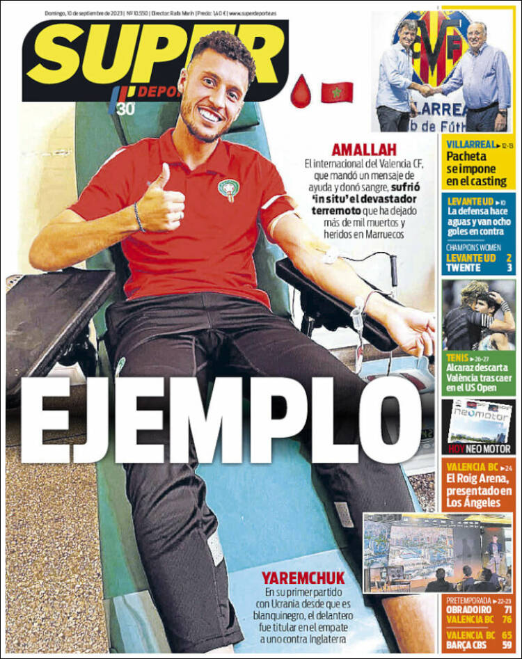 Portada de Superdeporte (España)