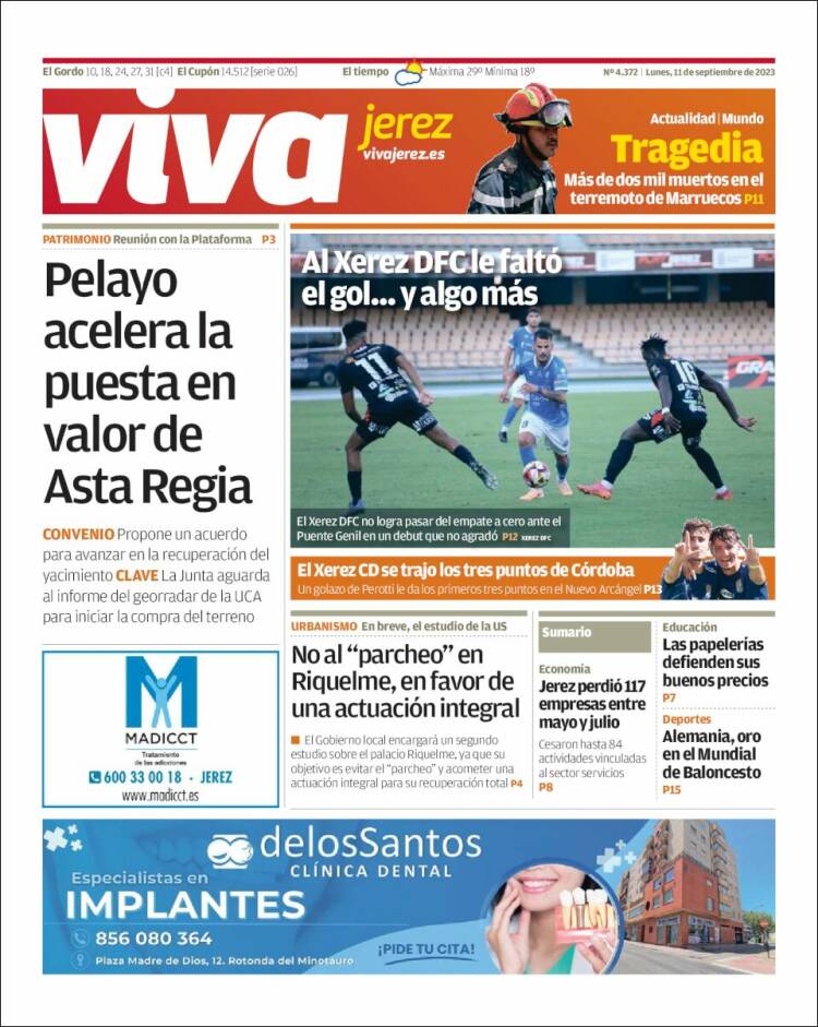 Portada de Información - Jerez (España)