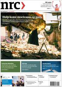 Portada de NRC Handelsblad (Países Bajos)