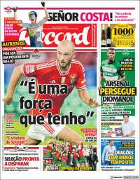 Portada de Record (Portugal)