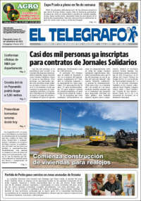 Portada de El Telégrafo (Uruguay)