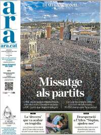 Portada de Ara (España)