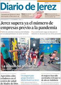 Portada de Diario de Jerez (España)