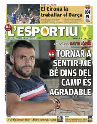 Portada de L'Esportiu : Girona (España)