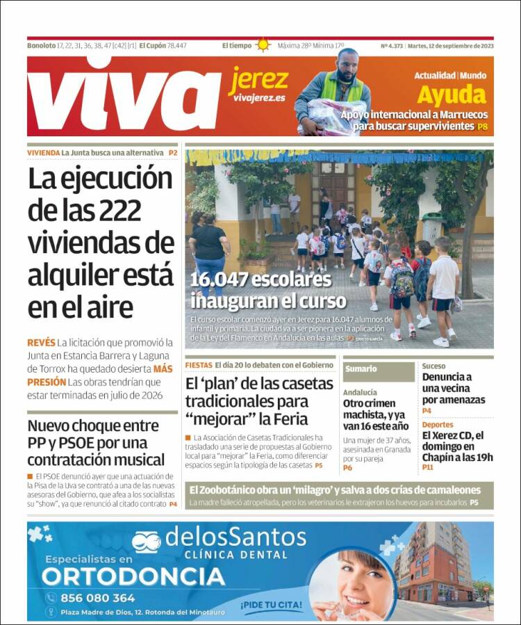 Portada de Información - Jerez (España)
