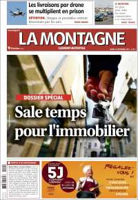 Portada de La Montagne (Francia)