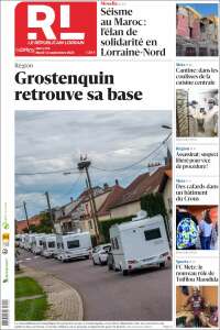 Portada de Le Republicain Lorrain (Francia)