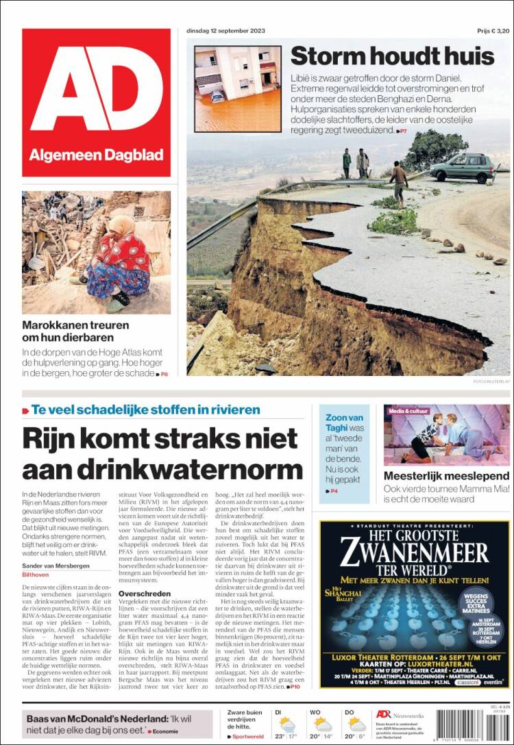 Portada de AD (Pa&iacute;ses Bajos)