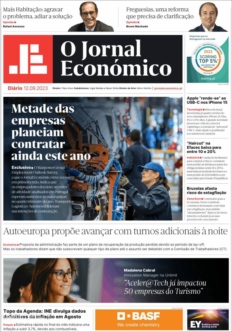 Portada de Oje (Portugal)