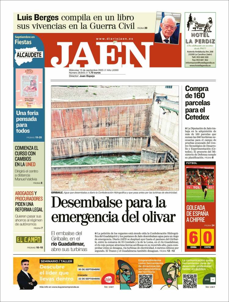 Portada de Diario Jaén (Espa&ntilde;a)