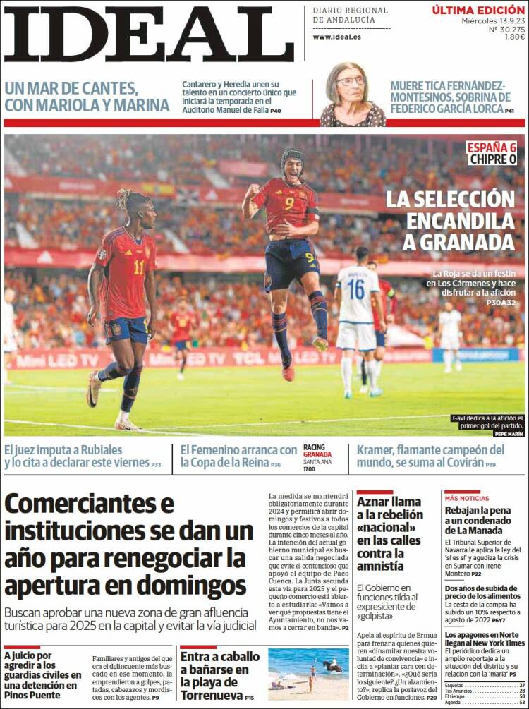 Portada de Ideal (Espa&ntilde;a)