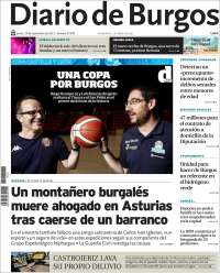 Portada de Diario de Burgos (Espagne)