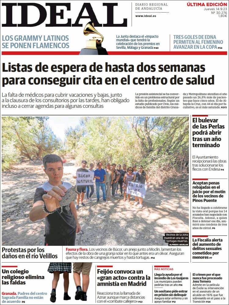 Portada de Ideal (España)