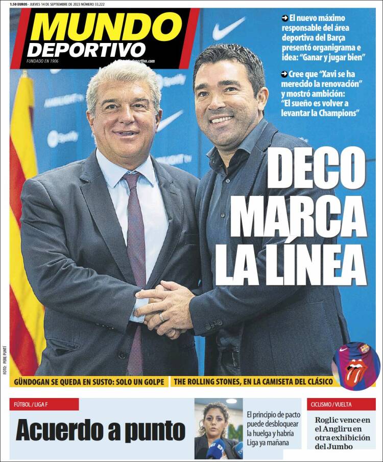 Portada de El Mundo Deportivo (España)