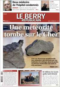 Portada de Berry Republicain (Francia)