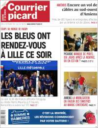 Portada de Courrier Picard (Francia)