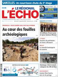 Portada de L'Echo de la Haute-Vienne (Francia)