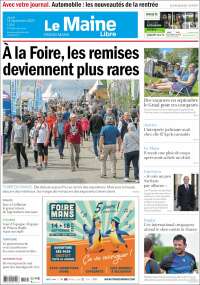 Portada de Le Maine Libre (Francia)