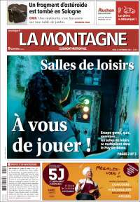 Portada de La Montagne (Francia)