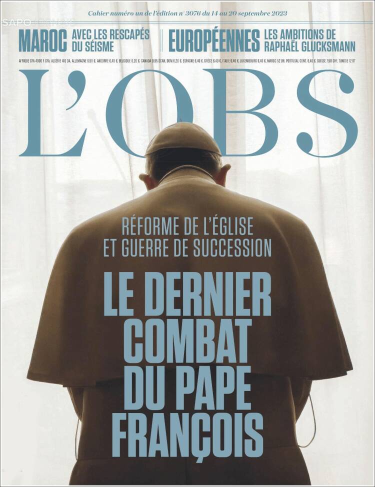 Portada de Le Nouvel Observateur (Francia)