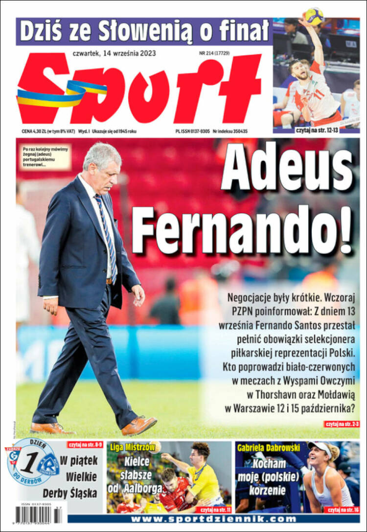 Portada de Katowicki Sport (Polonia)