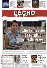 Portada de L'Echo Républicain (Francia)
