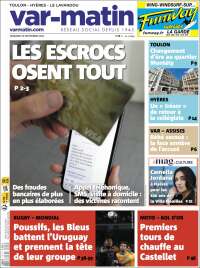 Portada de Var-Matin (Francia)