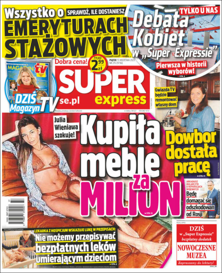 Portada de Super Express (Polonia)