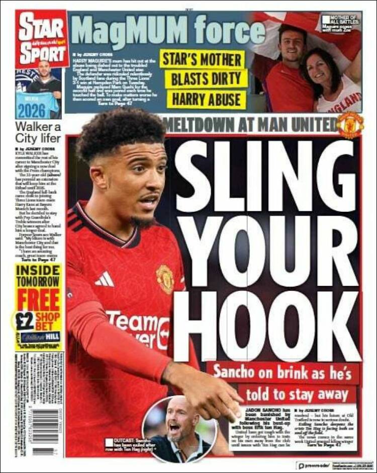 Portada de Star Sport (Reino Unido)