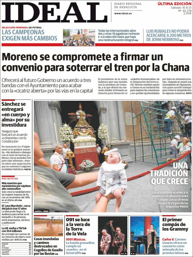Portada de Ideal (España)