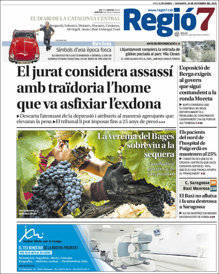 Portada de Regio7 (España)