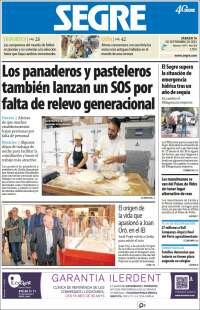 Portada de Segre  (España)