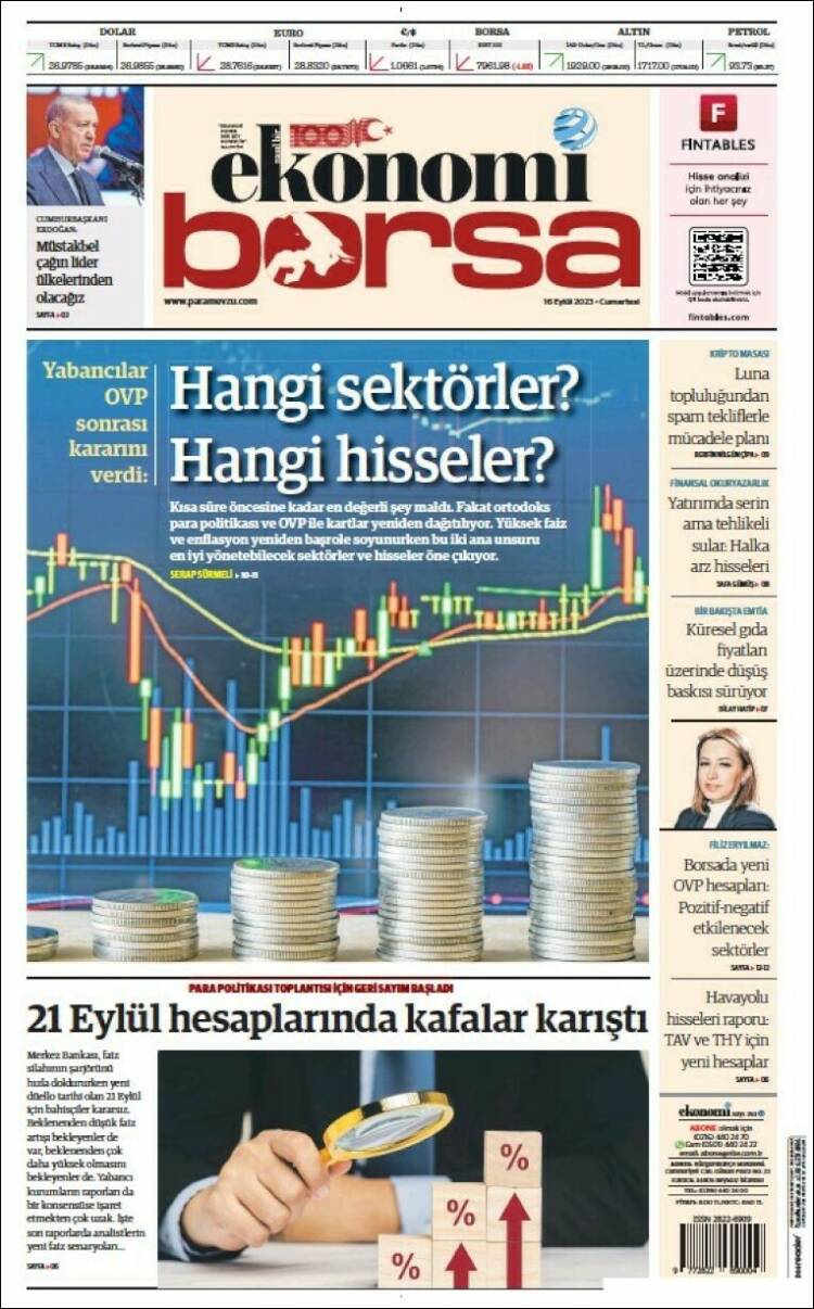 Portada de Dünya (Turqu&iacute;a)