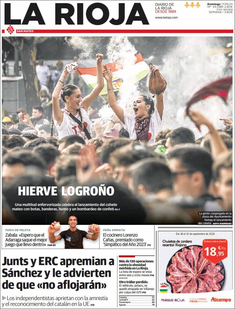 Portada de La Rioja (España)