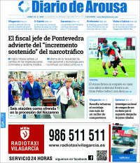 Portada de Diario de Arousa (España)